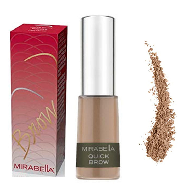 Mirabella Quick Brow Powder Filler for Eyebrows - Light/Medium - ADDROS.COM